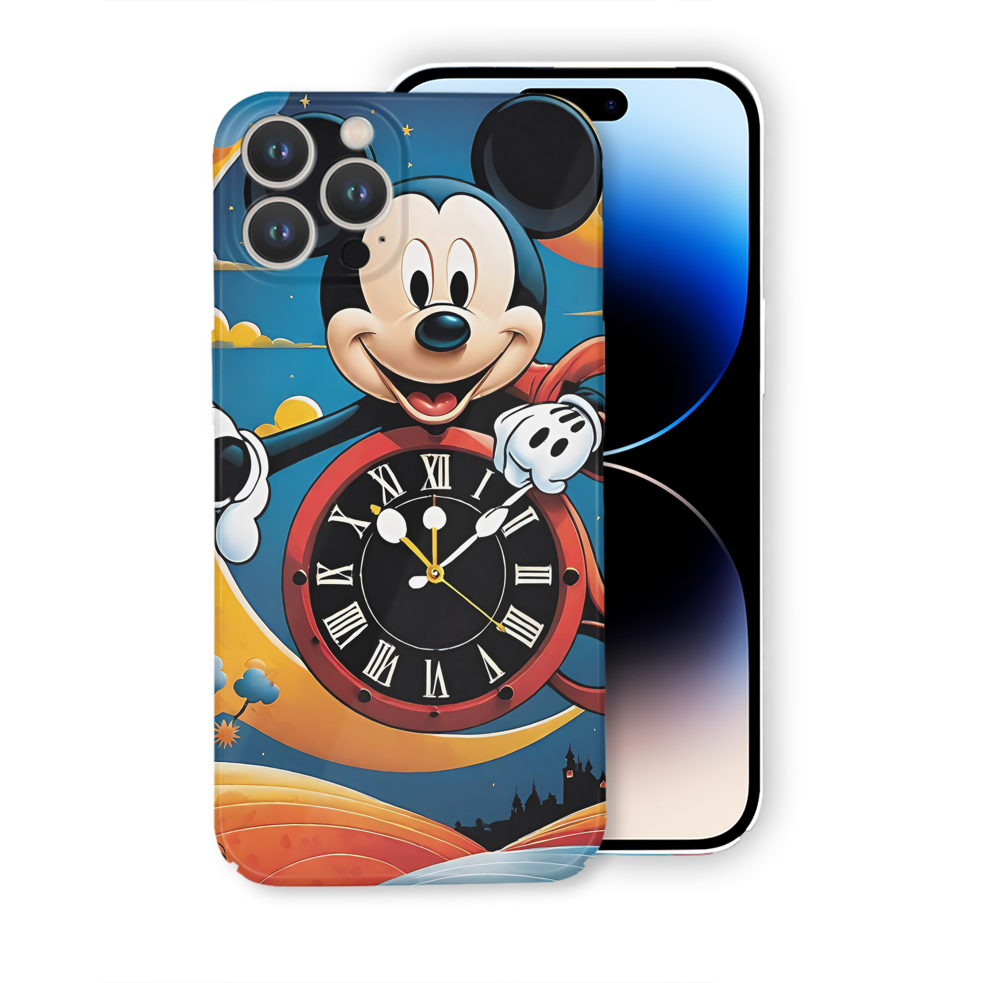 （画像用） ミッキーマウス Mickey Mouse 【iPhone 14シリーズ対応】ハードケース